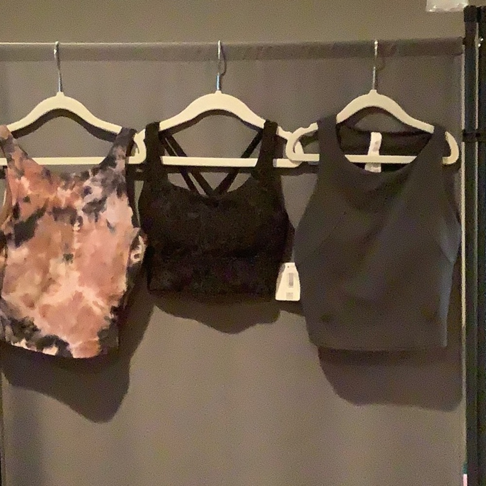 Size 2 Lululemon Align high neck tank top and Long line energy bra $40 EACH